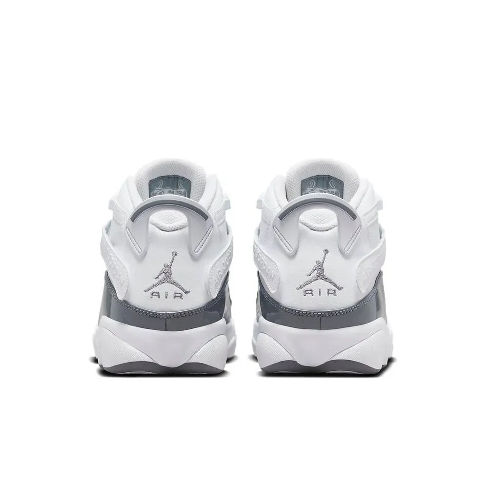 Jordan 6 Rings White Cool Grey Shoes Men's 322992-121 Size 9